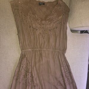 Blanco tunic sequin top